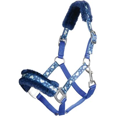 Halfter für Pferd Pelz HKM Heart Bleu Poney Halfter für Pferd Pelz HKM Heart Bleu Poney