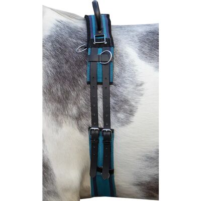 Surfix für Pferde mit Griff HKM Canvas Bleu Cheval Surfix für Pferde mit Griff HKM Canvas Bleu Cheval