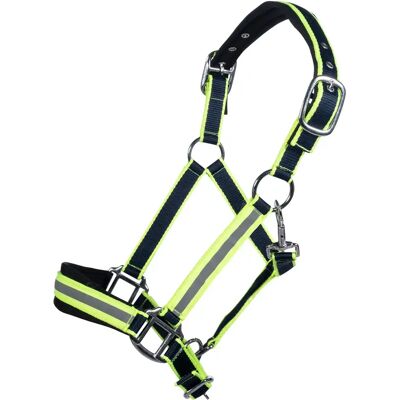 Halfter für Pferd HKM Reflective Jaune Cheval Halfter für Pferd HKM Reflective Jaune Cheval