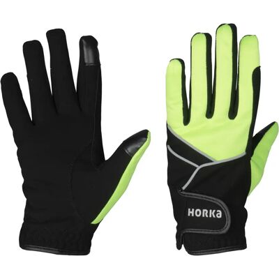 Reflektierende Reithandschuhe HORKA Noir XL Reflektierende Reithandschuhe HORKA Noir XL