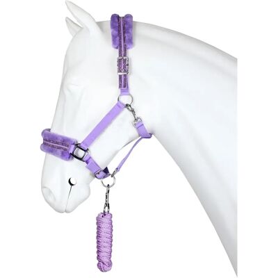 Trense und Führstrick für Pferde HORKA Angel Violet Shetland Trense und Führstrick für Pferde HORKA Angel Violet Shetland