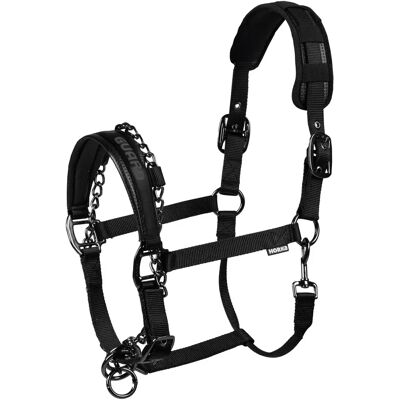 Nylon Halfter für Pferde HORKA Safety Noir Cob Nylon Halfter für Pferde HORKA Safety Noir Cob