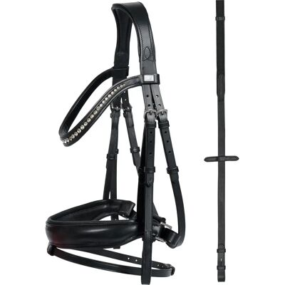 Reittrensen für Pferde HorseGuard Cryll Noir Full Reittrensen für Pferde HorseGuard Cryll Noir Full