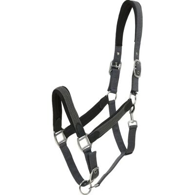 Geflochtener Halfter für Pferde HorseGuard Vardia Noir Cob Geflochtener Halfter für Pferde HorseGuard Vardia Noir Cob