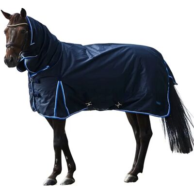 Outdoor-Decke Horze Glasgow 150 g Bleu 155 cm Outdoor-Decke Horze Glasgow 150 g Bleu 155 cm