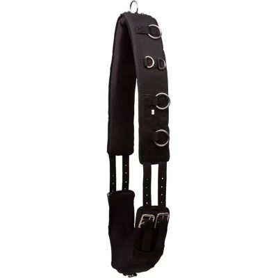 Voltigiergurt für Pferde aus Nylon Imperial Riding Deluxe Noir Full Voltigiergurt für Pferde aus Nylon Imperial Riding Deluxe Noir Full