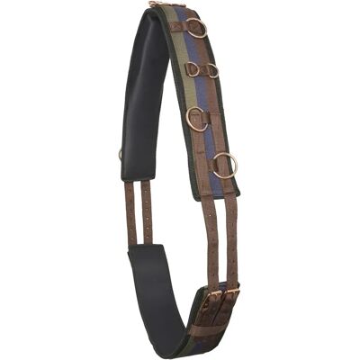 Voltigiergurt für Pferde aus Nylon Imperial Riding Deluxe Extra Marron Cob Voltigiergurt für Pferde aus Nylon Imperial Riding Deluxe Extra Marron Cob