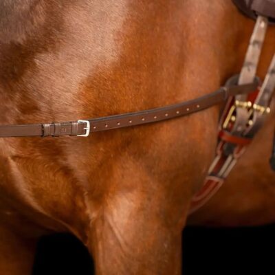 Imperial Riding - Ausbinder Elastik - Braun - 18mm - Reitzubehör Imperial Riding - Ausbinder Elastik - Braun - 18mm - Reitzubehör