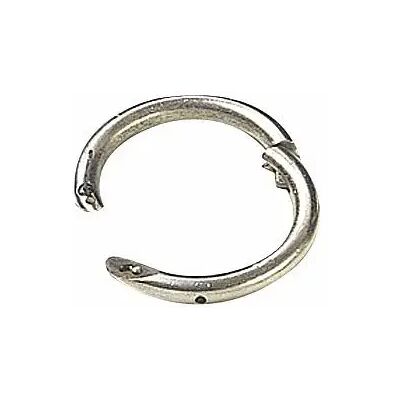 Bullenring aus vernickeltem Stahl Schmetterlingsschraube Kamer Argenté 100 mm Bullenring aus vernickeltem Stahl Schmetterlingsschraube Kamer Argenté 100 mm