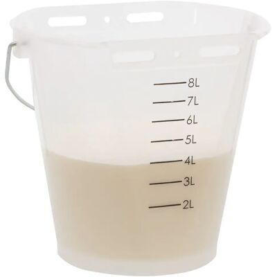 Kälbereimer transparent Kerbl Blanc 8 L Kälbereimer transparent Kerbl Blanc 8 L