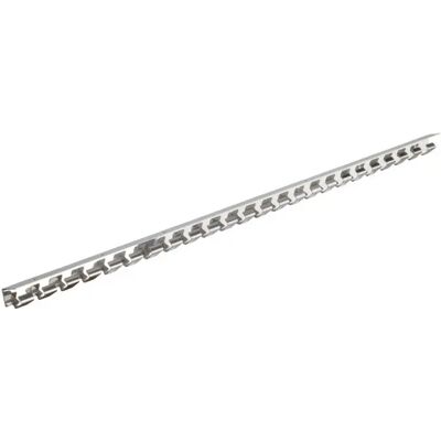 Kerbl Edelstahl-Hakenleiste 125cm für PVC-Vorhang - Trennvorhangschiene Kerbl Edelstahl-Hakenleiste 125cm für PVC-Vorhang - Trennvorhangschiene