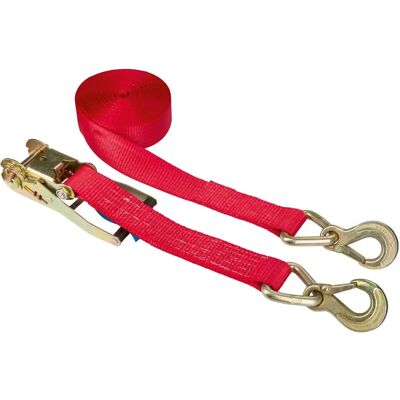 Verzurrgurt mit Ratsche und Dreieckshaken Kerbl Rouge 8 m x 50 mm Verzurrgurt mit Ratsche und Dreieckshaken Kerbl Rouge 8 m x 50 mm