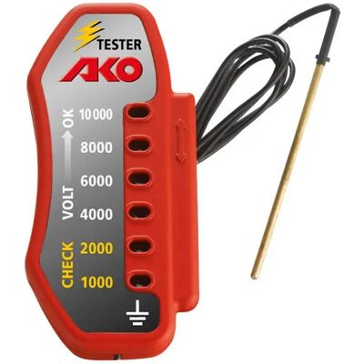 Zaunprüfer mit 6 Stufen Kerbl Rouge 1000 V - 10000 V Zaunprüfer mit 6 Stufen Kerbl Rouge 1000 V - 10000 V