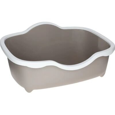 Katzentoilette Kerbl Chic Open Gris 56x38,5x26 cm Katzentoilette Kerbl Chic Open Gris 56x38,5x26 cm
