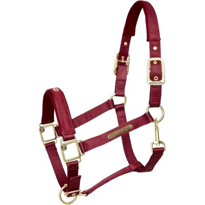 Nylon-Stallhalfter für Pferde Kieffer Satin Shine Marron Poney Nylon-Stallhalfter für Pferde Kieffer Satin Shine Marron Poney