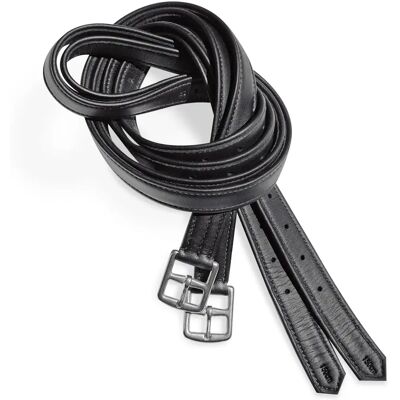 Steigbügelriemen für Pferde aus Leder Kieffer Gladiator Noir 140 cm Steigbügelriemen für Pferde aus Leder Kieffer Gladiator Noir 140 cm