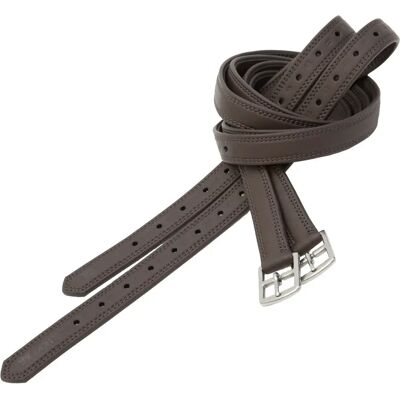 Steigbügelriemen für Pferde aus Leder Kieffer Gladiator Marron 140 cm Steigbügelriemen für Pferde aus Leder Kieffer Gladiator Marron 140 cm