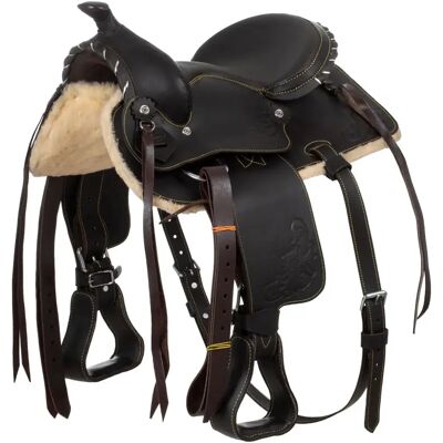Ponysattel Lakota Prime Pro Marron 8" Ponysattel Lakota Prime Pro Marron 8"