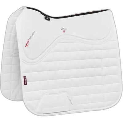LeMieux - X-Grip Silikon Dressage Sattelpad - Weiß LeMieux - X-Grip Silikon Dressage Sattelpad - Weiß