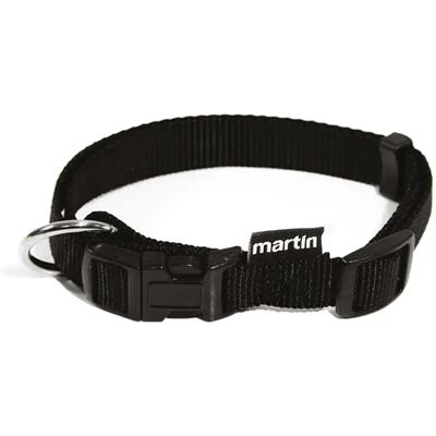 Martin Sellier Basic Nylon Zwart - Hundehalsband Martin Sellier Basic Nylon Zwart - Hundehalsband