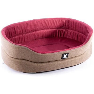 Klassischer Hund und Katzenkorb Martin Sellier Rouge 70 cm Klassischer Hund und Katzenkorb Martin Sellier Rouge 70 cm