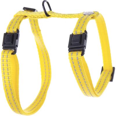 Verstellbares Nylon-Harness für Katzen Martin Sellier Jaune 10x35/50 cm Verstellbares Nylon-Harness für Katzen Martin Sellier Jaune 10x35/50 cm