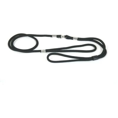 Martin Sellier Nylon Showlinie Schwarz 1,20m - Hundeleine Martin Sellier Nylon Showlinie Schwarz 1,20m - Hundeleine