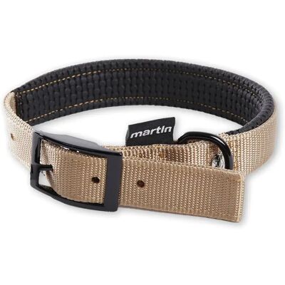 Martin Sellier Beiger Schaumstoff Hundehalsband - 20-45cm Martin Sellier Beiger Schaumstoff Hundehalsband - 20-45cm