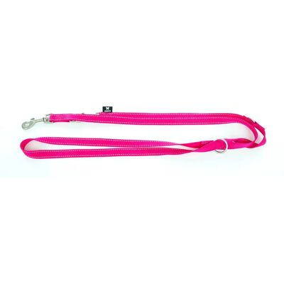 Multifunktions-Hundeleine aus Nylon Martin Sellier Rose 20/200 cm Multifunktions-Hundeleine aus Nylon Martin Sellier Rose 20/200 cm