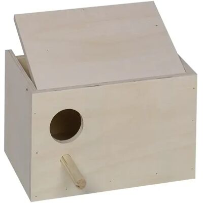Nistkasten für Wellensittiche Nobby Pet Beige 22x16x14 cm Nistkasten für Wellensittiche Nobby Pet Beige 22x16x14 cm