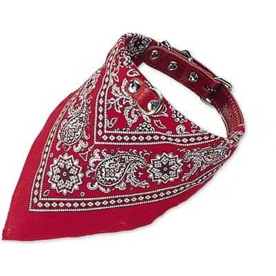 Nobby Leder Halsband mit Tuch - 65 cm - Retro Hundezubehör Nobby Leder Halsband mit Tuch - 65 cm - Retro Hundezubehör