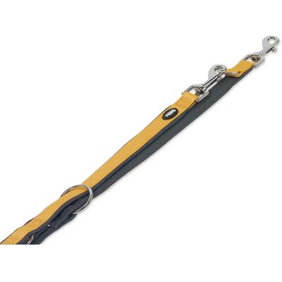 Nobby Modell Preno Hundeleine - 200cm Nylon, Orange/Grau - Hundeleine Nobby Modell Preno Hundeleine - 200cm Nylon, Orange/Grau - Hundeleine