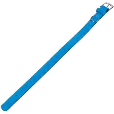 Nobby - Velours S - Türkis - Schwarz - Halsband Nobby - Velours S - Türkis - Schwarz - Halsband
