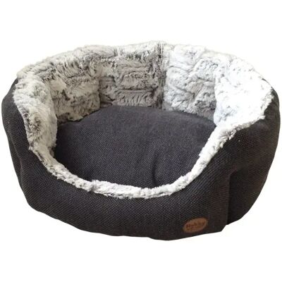 Hundekissen Komfort Oval Nobby Pet Cacho Gris 55 cm Hundekissen Komfort Oval Nobby Pet Cacho Gris 55 cm