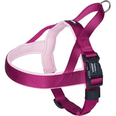 Nobby Preno Hundegeschirr - Himbeere/Pink, L: 60-76 cm + 46 cm, B: 25/35 mm - Hundegeschirr Nobby Preno Hundegeschirr - Himbeere/Pink, L: 60-76 cm + 46 cm, B: 25/35 mm - Hundegeschirr