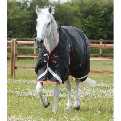 Wasserdichte Outdoor-Decke Premier Equine Buster Hardy 100 g Noir 160 cm Wasserdichte Outdoor-Decke Premier Equine Buster Hardy 100 g Noir 160 cm