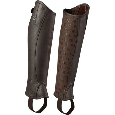 Mini-Chaps aus Leder Premier Equine Actio Marron S Mini-Chaps aus Leder Premier Equine Actio Marron S