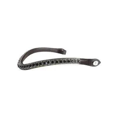 Stirnband für Pferd PS of Sweden Luxe Jet Marron XFull Stirnband für Pferd PS of Sweden Luxe Jet Marron XFull