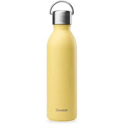 Isolierte Mattflasche Qwetch Active Jaune 600 ml Isolierte Mattflasche Qwetch Active Jaune 600 ml