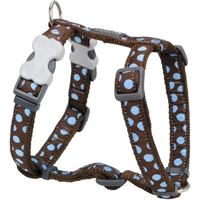Verstellbares Hundegeschirr Red Dingo Marron 15 mm Verstellbares Hundegeschirr Red Dingo Marron 15 mm
