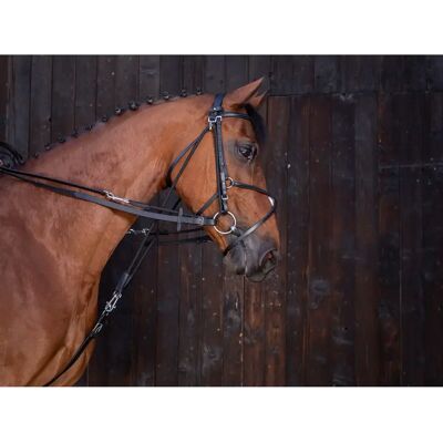 Riding World Leder Gogue Zügel Vollgröße - Pferdezubehör Riding World Leder Gogue Zügel Vollgröße - Pferdezubehör