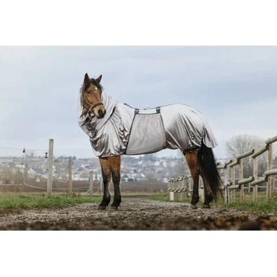 Anti-Ekzem-Hemd für Pferde Riding World Gris 160 cm Anti-Ekzem-Hemd für Pferde Riding World Gris 160 cm