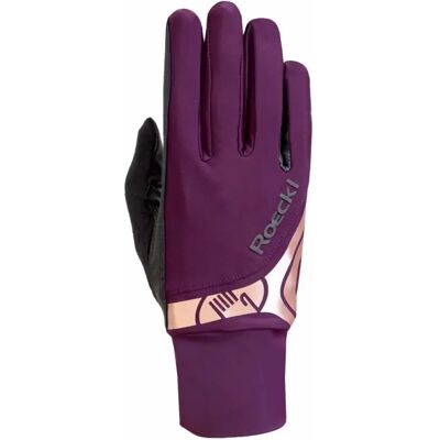 Reithandschuhe Roeckl Melbourne Violet Taille 6,5 Reithandschuhe Roeckl Melbourne Violet Taille 6,5