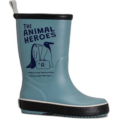 Baby-Regenstiefel Rouchette Animal Heroes Bleu 24 Baby-Regenstiefel Rouchette Animal Heroes Bleu 24