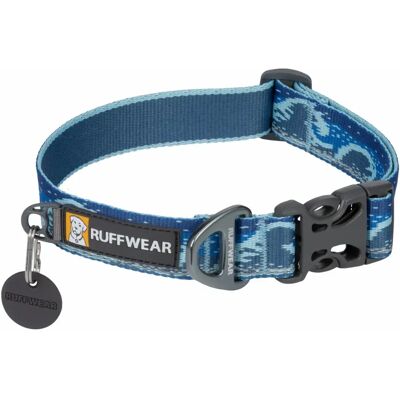 Ruffwear Crag Reflektierende Midnight Wave Hundehalsband - Vielseitige Langlebigkeit Ruffwear Crag Reflektierende Midnight Wave Hundehalsband - Vielseitige Langlebigkeit