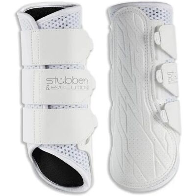 Geschlossene Gamaschen für Pferde Stübben Airflow Blanc M Geschlossene Gamaschen für Pferde Stübben Airflow Blanc M