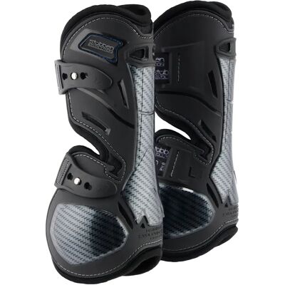 Offene Gamaschen für Pferde Stübben Hybrid Carbon Noir L Offene Gamaschen für Pferde Stübben Hybrid Carbon Noir L