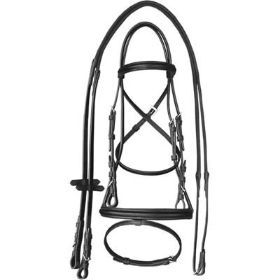 Reitstirrup für Pferde mit erhöhtem Stirnriemen Supreme Noir Full Reitstirrup für Pferde mit erhöhtem Stirnriemen Supreme Noir Full