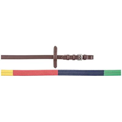 Zügel für Pferde aus Gummi Supreme Marron Full Zügel für Pferde aus Gummi Supreme Marron Full