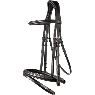 Anatomisches Reitkomplettzeug Trust Classic Noir Cob Anatomisches Reitkomplettzeug Trust Classic Noir Cob